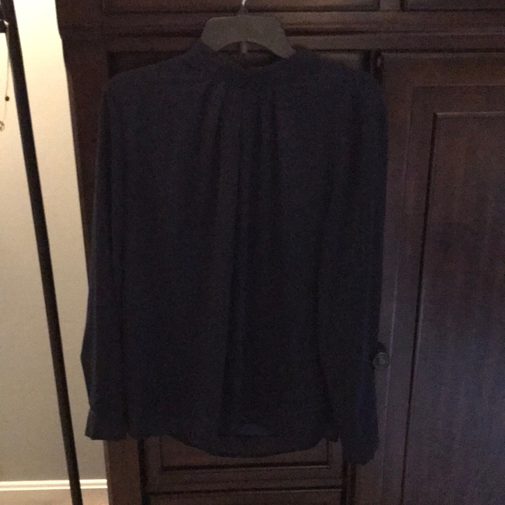 Beautiful stylish sheer sleeved blouse